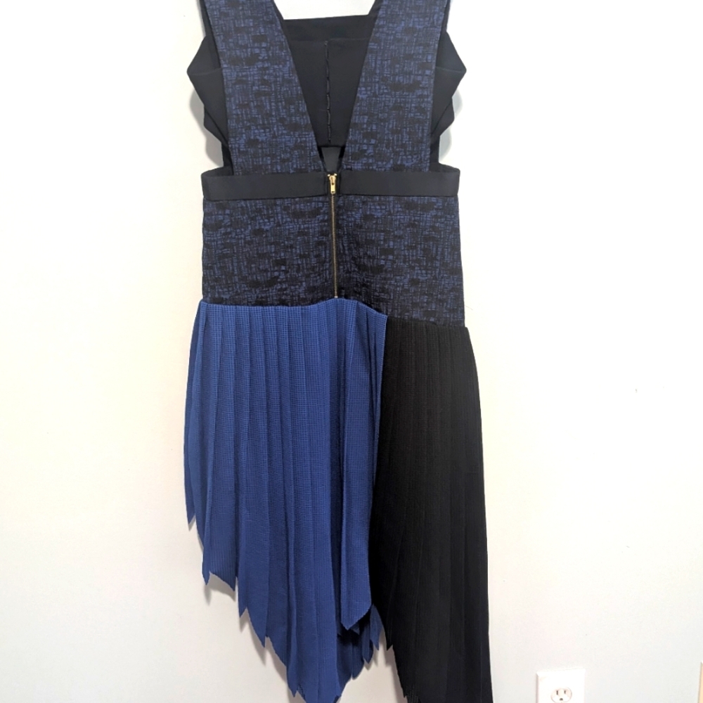 NWOT Self Portrait Sunray Pleated Midi Dress - Picture 7 of 7